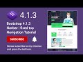 How to use Bootstrap 4.1.3 navbar | Bootstrap 4 Tutorial (#5)  | fixed-top Navigation