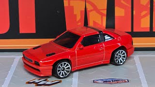 Maserati Shamal - Hotwheels - Unboxing.