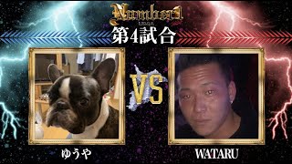 ゆうや（ALTERNA）vs WATARU（ブディー特戦隊）｜Number1 vol.24 第4試合