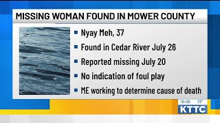 Missing woman in Mower County found dead near Austin, authorities say