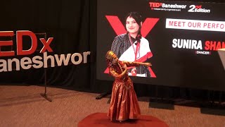 Kumari Nritya: The Sacred Dance | Sunira Shakya | TEDxBaneshwor