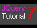 JQuery Tutorial for Beginners - 7 - JQuery Selectors Part 3