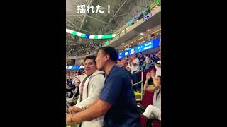 アメリカ同点！現地映像　#バスケ  #ワールドカップ #アメリカ #同点 #fibawc #fiba