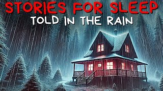 Sharing True Scary Stories to the Sound of Rain | Fall Asleep Quickly | Black Screen Vol. 114