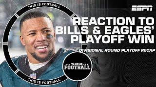 Ravens beat themselves, Eagles did not 👀 NFL Divisional Round Playoff Recap | This is football