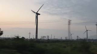 Windmill at Aralvaimozhi Tamil Nadu India