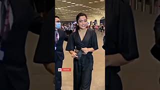 #rashmikamandanna spotted at airport ❤️🥺💞🥰 #shorts #trending