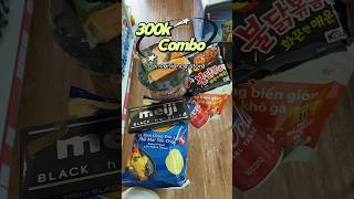 #shorts Combo 300k mua được gì tại cửa hàng tiện lợi #combo #mukbang