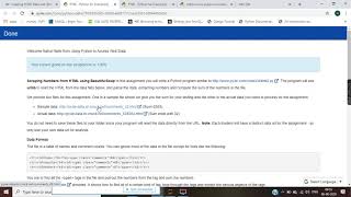 using python to access web data week 4 part 1 Scraping HTML Data with BeautifulSoup