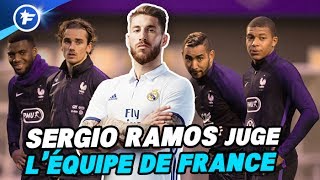 Sergio Ramos juge l'Équipe de France et Kylian Mbappé