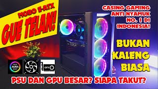 Armaggeddon Airstream R140, Casing PC Gaming support E-ATX, PC Gaming Ryzen Casing Murah Armaggeddon