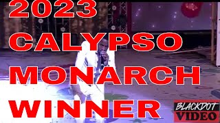 Duane Ta'zyah O'Connor Sing Hallelujah 2023 Dimanche Gras show - Calypso Finals winner