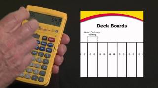 How to Estimate Needed Decking Materials and Cost | Material Estimator