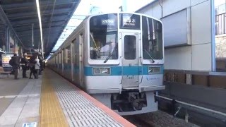 2016/2/3 小田急1000形 区間準急本厚木行き 入れ替え回送 本厚木駅発車