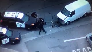 Richmond Police Department releases dramatic video of suspect killed after car chase