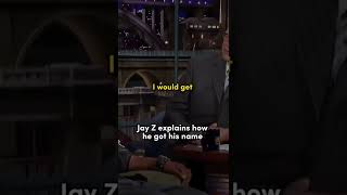 Jay Z explains how he got his name #shorts