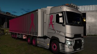 Euro Truck Simulator 2 Pink Ribbon Event #PinkMyTruck