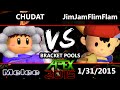 Apex 2015 - Chudat (Ice Climbers) Vs. JJFF (Ness) - Pools Round 1 - SSBM