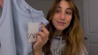 ASMR// ZARA Haul From Spain! 🇪🇸 soft-spoken