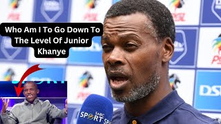 Kaizer Chiefs Coach Arthur Zwane Hit Back At Junior Khanye Critism