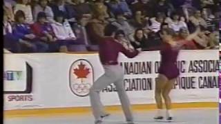 Wilson \u0026 McCall - 1982 Canadian Figure Skating Championships, Ice Dancing, Free Dance