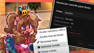 Agora podemos criar convites para a nossa Party do Pony Town e muito mais!! - Atualização v0.118.5