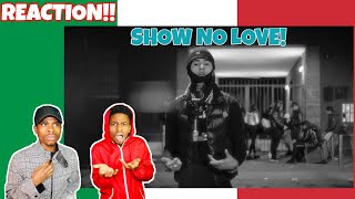 RONDO - SHOW NO LOVE FREESTYLE (Official Music Video) New Italian Drill 2021 - REACTION VIDEO!