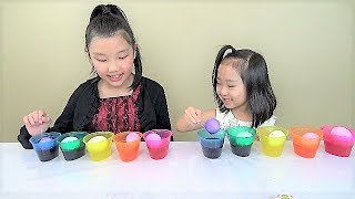 Janessa And Alicia Have Fun Dyeing Eggs