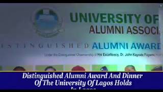 Sir Kesington Adebutu (CON) bags the distinguished Alumni Award