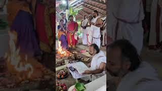 Rudra Homa at Advaita Goushala near KGF - Part 5