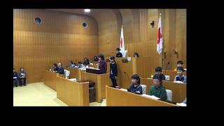 第8回弘前子ども議会（小学生の部）前半