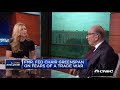 alan greenspan we re on the edge of a trade war