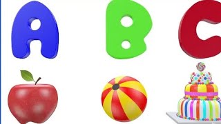 A for Apple B for Ball C for Cat || Alphabet song for kids || a for apple song || afifa kids tv 0🌹