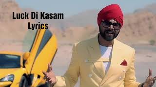 Luck Di Kasam (Lyrics) - Ramji Gulati | Avneet Kaur | Siddharth Nigam | Vikram Nagi | Mack