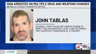 VIDEO: Berkeley Co. deputies arrest man on multiple drug, weapon charges