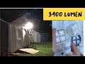 Best  Outdoor Security Light Review SANSI Motion Sensor Flood Lights 2019