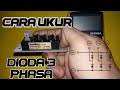 how to measure a 3 phase diode with a multimeter