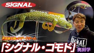 世界最大級のリザードワーム「シグナル・コモド」（Vish 奥田学ビッグセオリー）