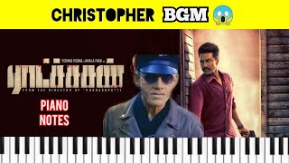 Ratsasan Bgm | Rakshasudu Bgm |Easy Piano Notes | Ratchasan BGM | Ghibran | Piano Tamil Notes