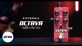 Pigtronix Octava | Analog Octave Fuzz | Official Demo