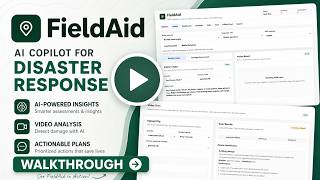 FieldAid — AI Copilot for Offline Disaster Response | Walkthrough | Gemma 4 Good Hackathon