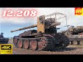 Grille 15 - 12.208 Damage  World of Tanks Replays