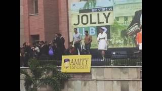 Promotion Akshay kumar #jollyllb2 Amity university Noida