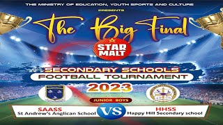 Star Malt Secondary School Football Tournament Final 2023 | Junior Boys | SAASS vs HHSS