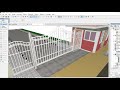 how to design a gate in archicad