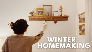 Cozy Winter Homemaking in a Townhouse Rental