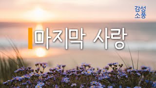 [시낭송]  마지막 사랑｜송연 염혜원｜좋은글｜좋은시｜잠잘때｜한국인이 좋아하는｜시읽어주는 여자｜승현 유미숙｜감성소풍