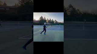 JonTaylorTennis - 68 - 🙌 BACKHAND RETURN WINNER