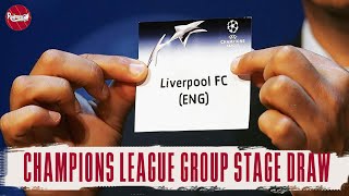 Champions League Group Stage Draw Reaction LIVE
