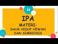 IPA - DAUR HIDUP HEWAN DAN SIMBIOSIS